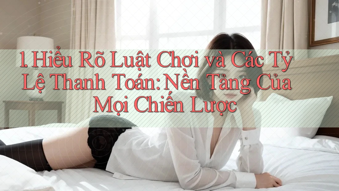 1. Hiểu Rõ Luật Chơi và Các Tỷ Lệ Thanh Toán: Nền Tảng Của Mọi Chiến Lược 1. Hiểu Rõ Luật Chơi và Các Tỷ Lệ Thanh Toán: Nền Tảng Của Mọi Chiến Lược