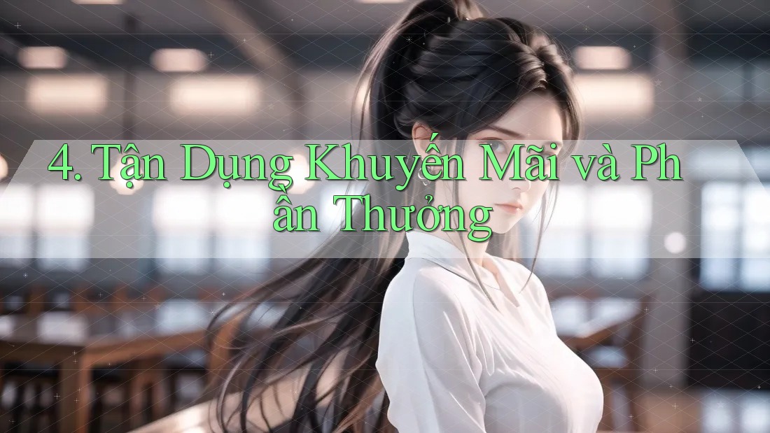 4. Tận Dụng Khuyến Mãi và Phần Thưởng