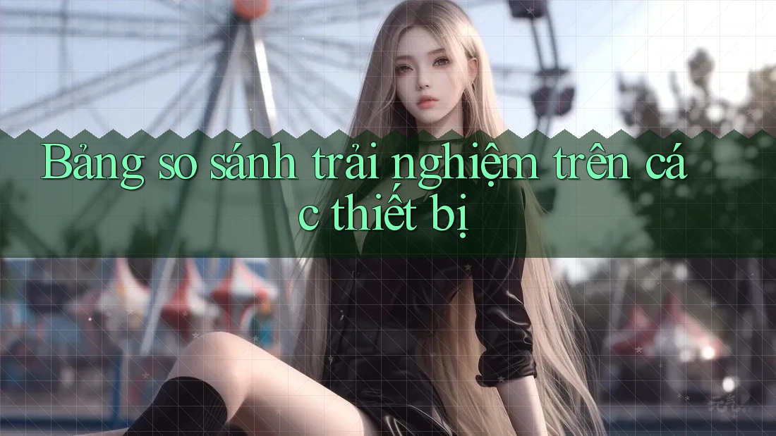 Bảng so sánh trải nghiệm trên các thiết bị Bảng so sánh trải nghiệm trên các thiết bị
