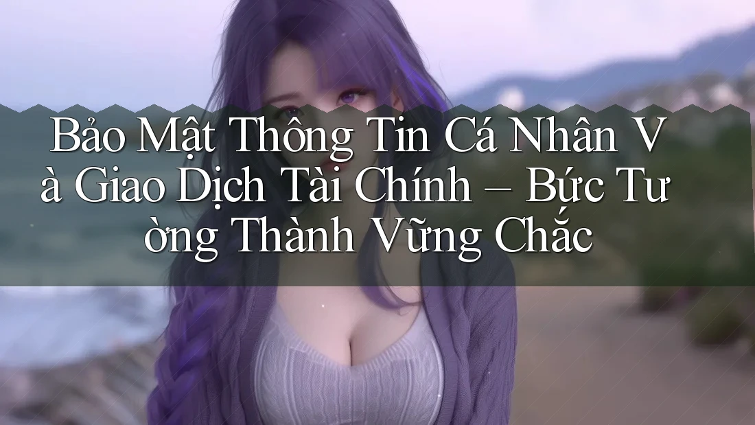 Bảo Mật Thông Tin Cá Nhân Và Giao Dịch Tài Chính – Bức Tường Thành Vững Chắc Bảo Mật Thông Tin Cá Nhân Và Giao Dịch Tài Chính – Bức Tường Thành Vững Chắc