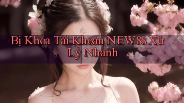 bị khóa tài khoản new88 xử lý nhanh