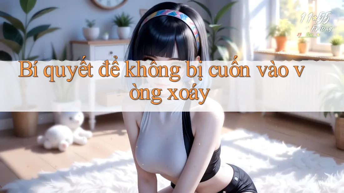 Bí quyết để không bị cuốn vào vòng xoáy Bí quyết để không bị cuốn vào vòng xoáy