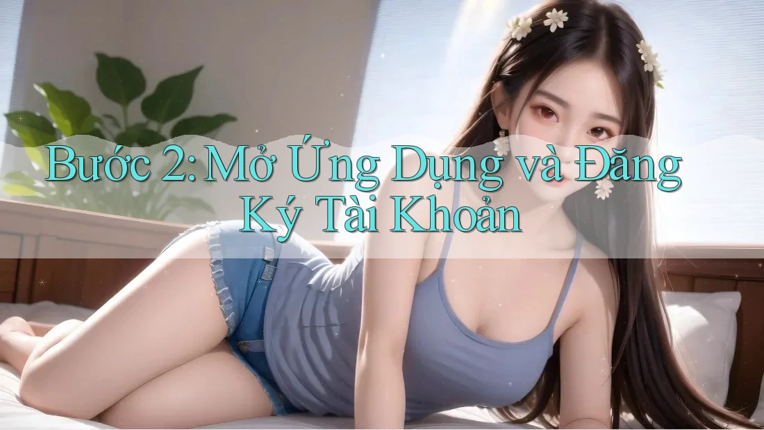 Bước 2: Mở Ứng Dụng và Đăng Ký Tài Khoản Bước 2: Mở Ứng Dụng và Đăng Ký Tài Khoản