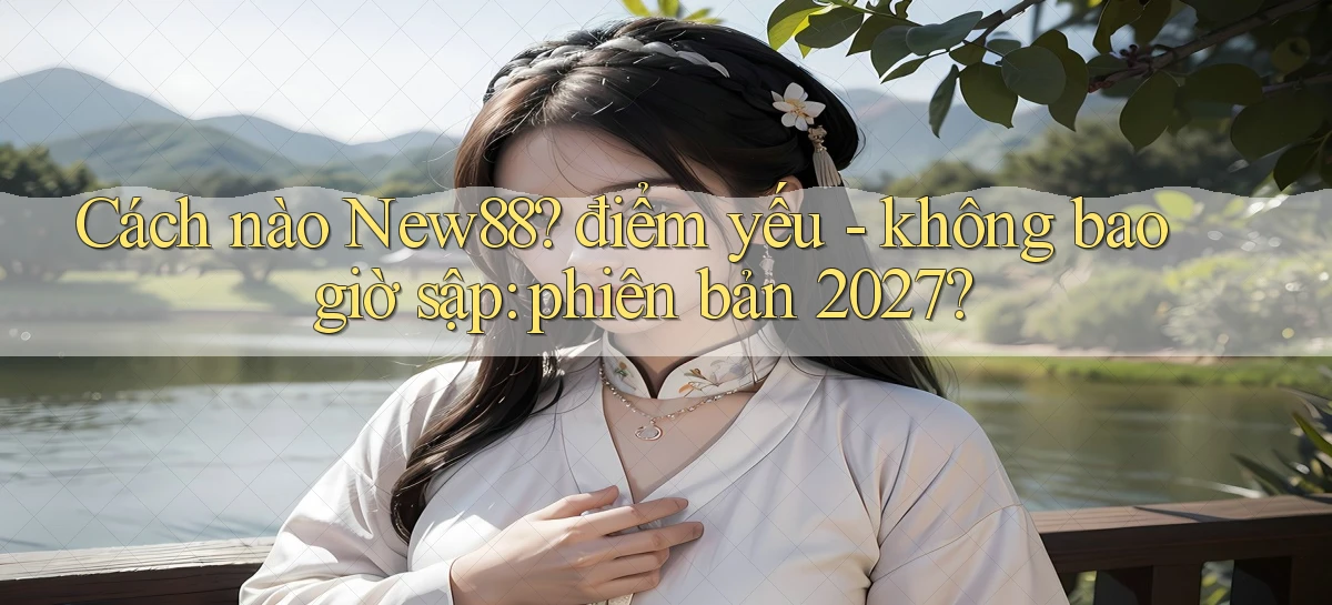 Cách nào New88 điểm yếu   không bao giờ sập phiên bản 2027
