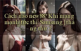 Cách nào new88 khi mạng mạnh tức thì Samsung tháng thứ 2