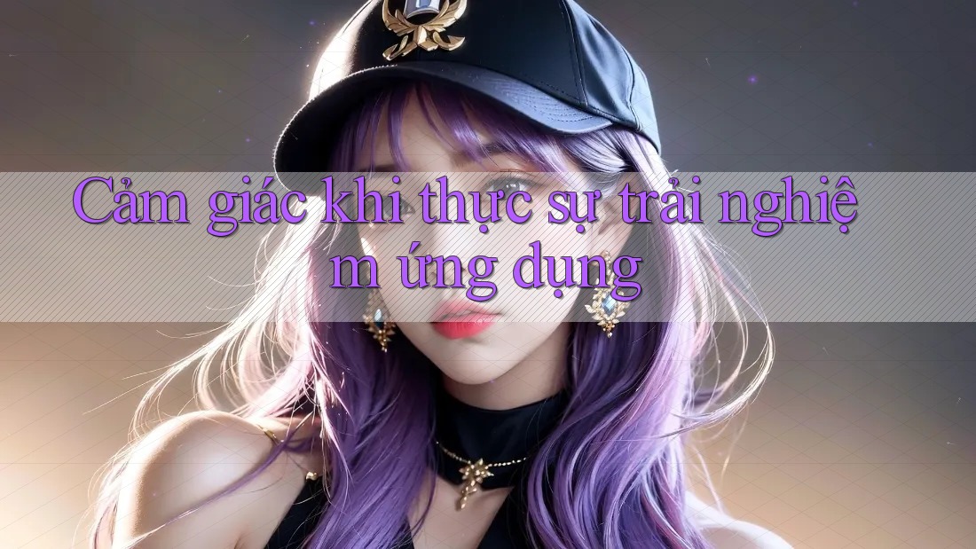 Cảm giác khi thực sự trải nghiệm ứng dụng