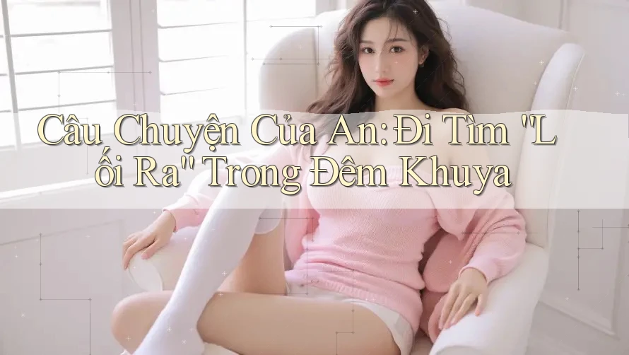 Câu Chuyện Của An: Đi Tìm “Lối Ra” Trong Đêm Khuya