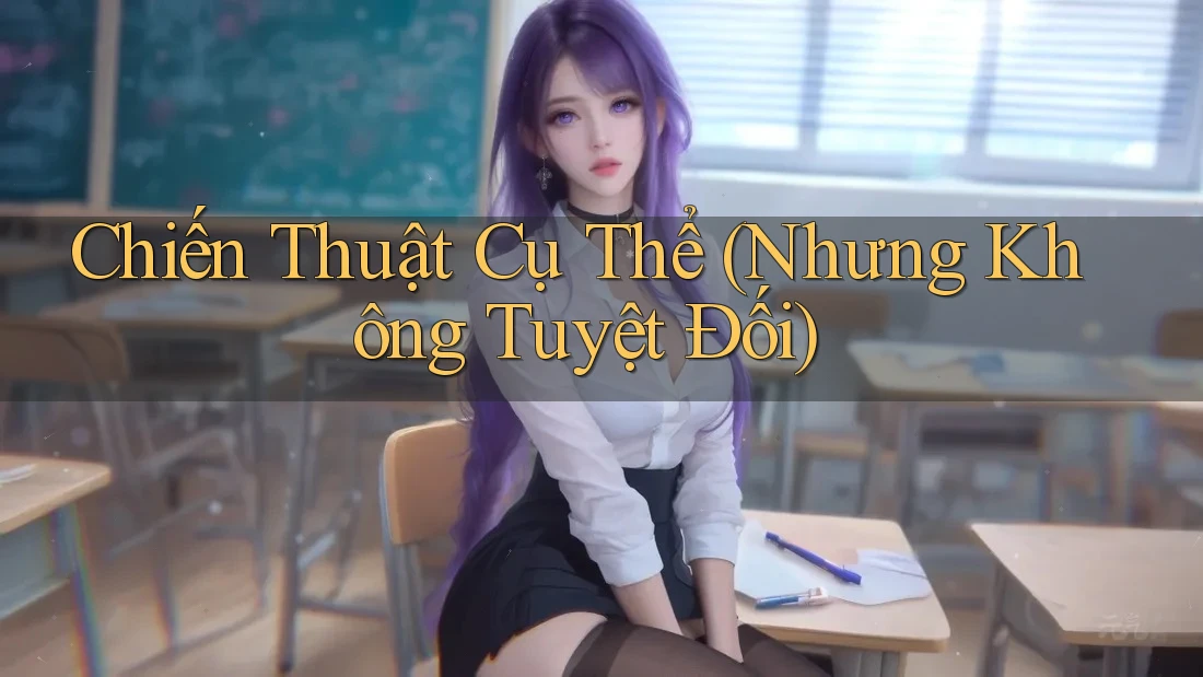 Chiến Thuật Cụ Thể (Nhưng Không Tuyệt Đối) Chiến Thuật Cụ Thể (Nhưng Không Tuyệt Đối)