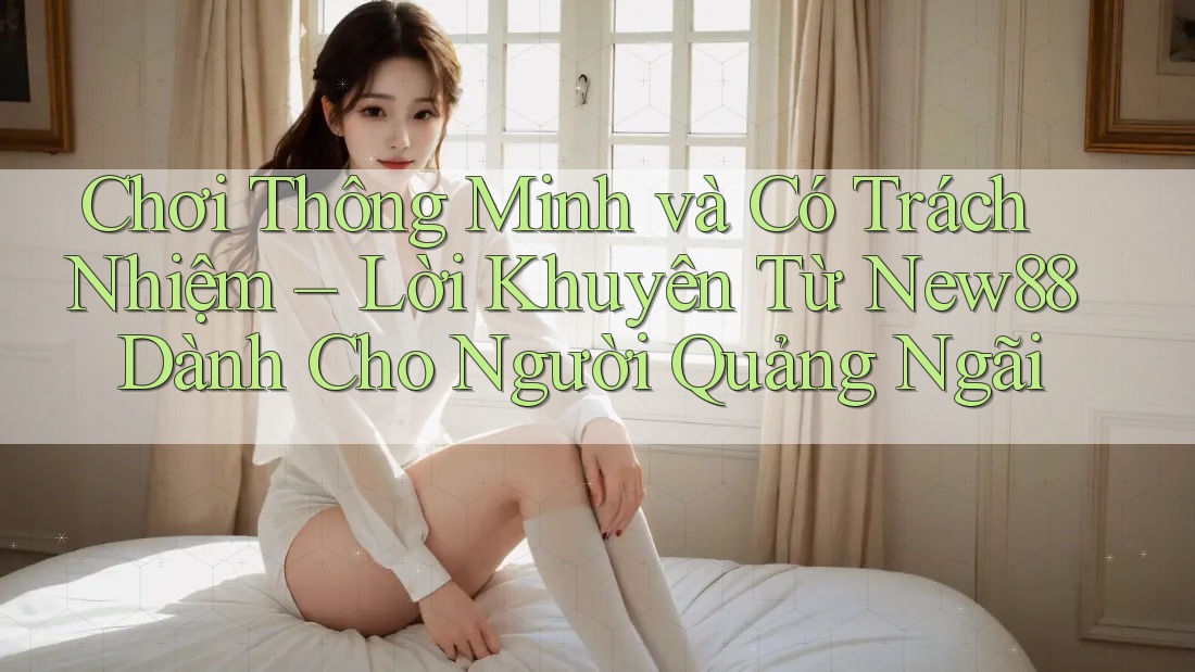Chơi Thông Minh và Có Trách Nhiệm – Lời Khuyên Từ New88 Dành Cho Người Quảng Ngãi Chơi Thông Minh và Có Trách Nhiệm – Lời Khuyên Từ New88 Dành Cho Người Quảng Ngãi