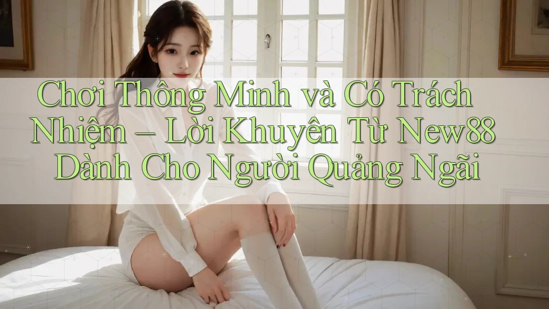 Chơi Thông Minh và Có Trách Nhiệm – Lời Khuyên Từ New88 Dành Cho Người Quảng Ngãi Chơi Thông Minh và Có Trách Nhiệm – Lời Khuyên Từ New88 Dành Cho Người Quảng Ngãi
