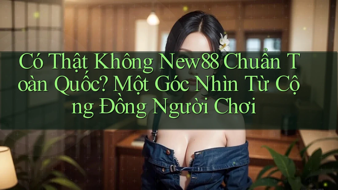 Có Thật Không New88 Chuẩn Toàn Quốc? Một Góc Nhìn Từ Cộng Đồng Người Chơi