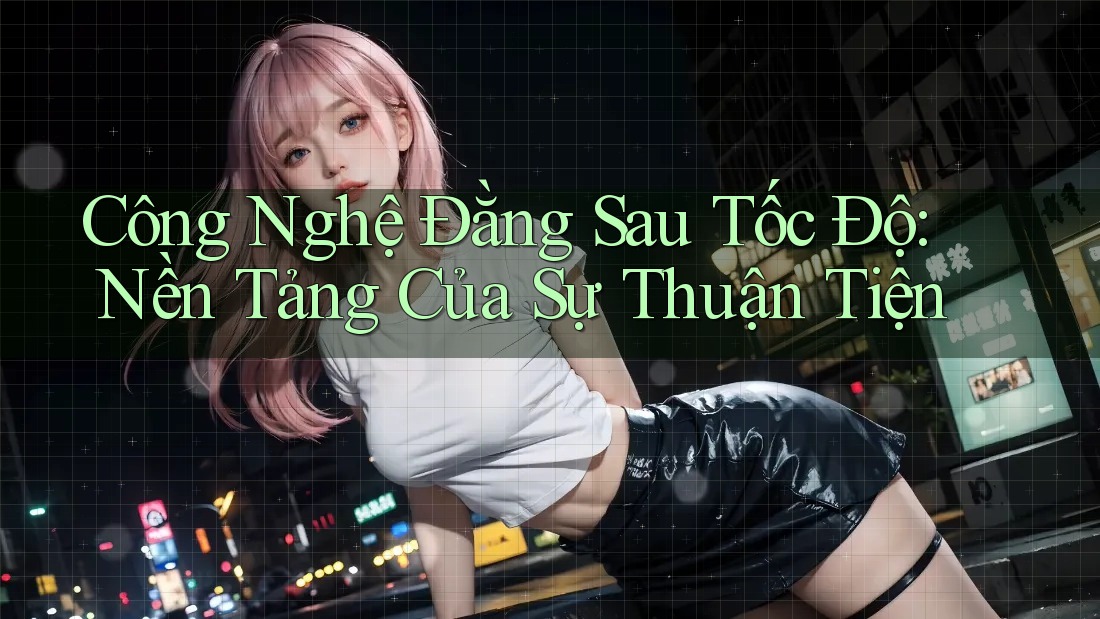 Công Nghệ Đằng Sau Tốc Độ: Nền Tảng Của Sự Thuận Tiện Công Nghệ Đằng Sau Tốc Độ: Nền Tảng Của Sự Thuận Tiện