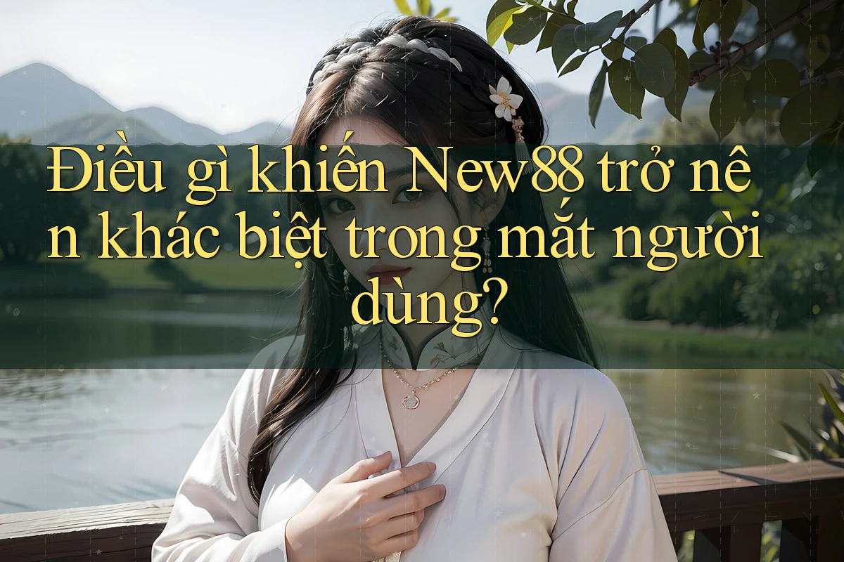 Điều gì khiến New88 trở nên khác biệt trong mắt người dùng? Điều gì khiến New88 trở nên khác biệt trong mắt người dùng?