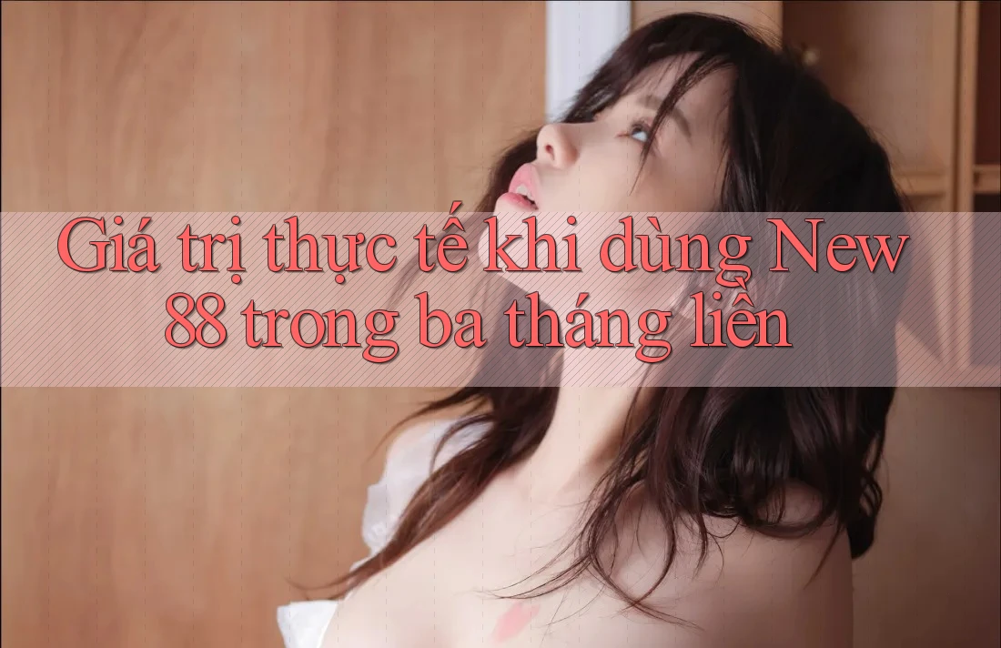 Giá trị thực tế khi dùng New88 trong ba tháng liền