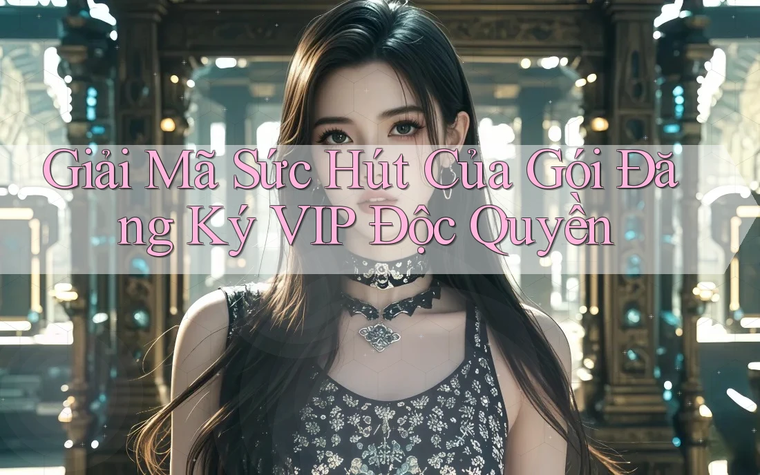 Giải Mã Sức Hút Của Gói Đăng Ký VIP Độc Quyền Giải Mã Sức Hút Của Gói Đăng Ký VIP Độc Quyền