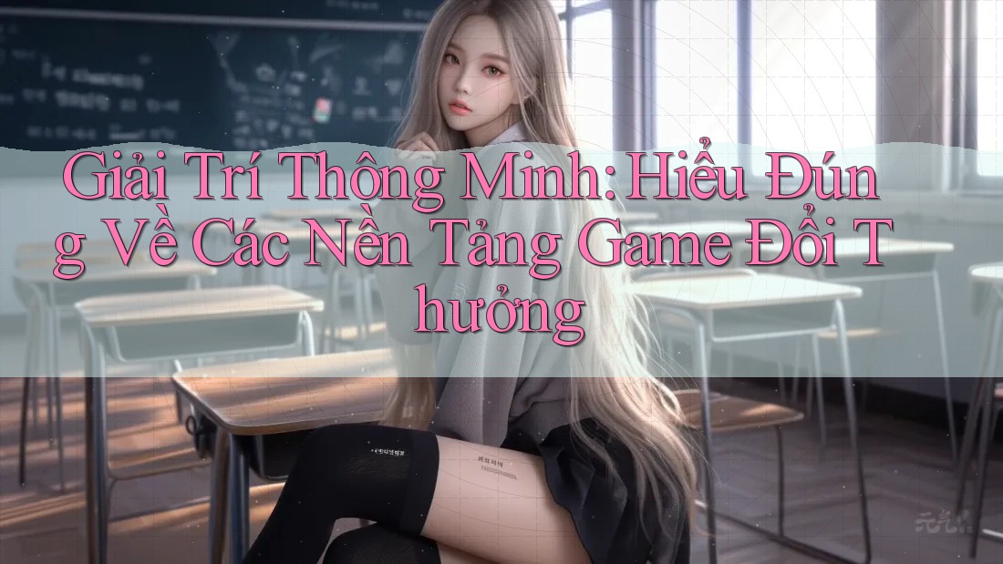 Giải Trí Thông Minh: Hiểu Đúng Về Các Nền Tảng Game Đổi Thưởng