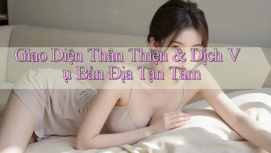 Giao Diện Thân Thiện & Dịch Vụ Bản Địa Tận Tâm Giao Diện Thân Thiện & Dịch Vụ Bản Địa Tận Tâm