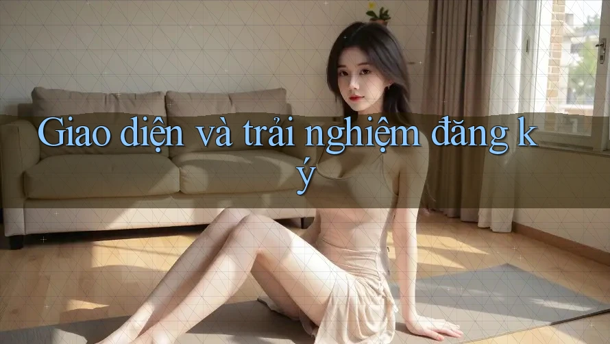 Giao diện và trải nghiệm đăng ký Giao diện và trải nghiệm đăng ký