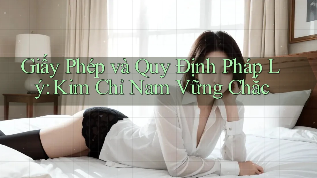 Giấy Phép và Quy Định Pháp Lý: Kim Chỉ Nam Vững Chắc