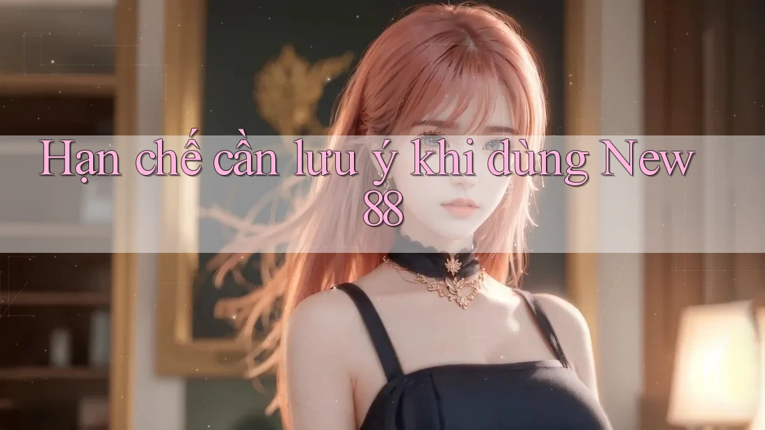 Hạn chế cần lưu ý khi dùng new88 Hạn chế cần lưu ý khi dùng new88