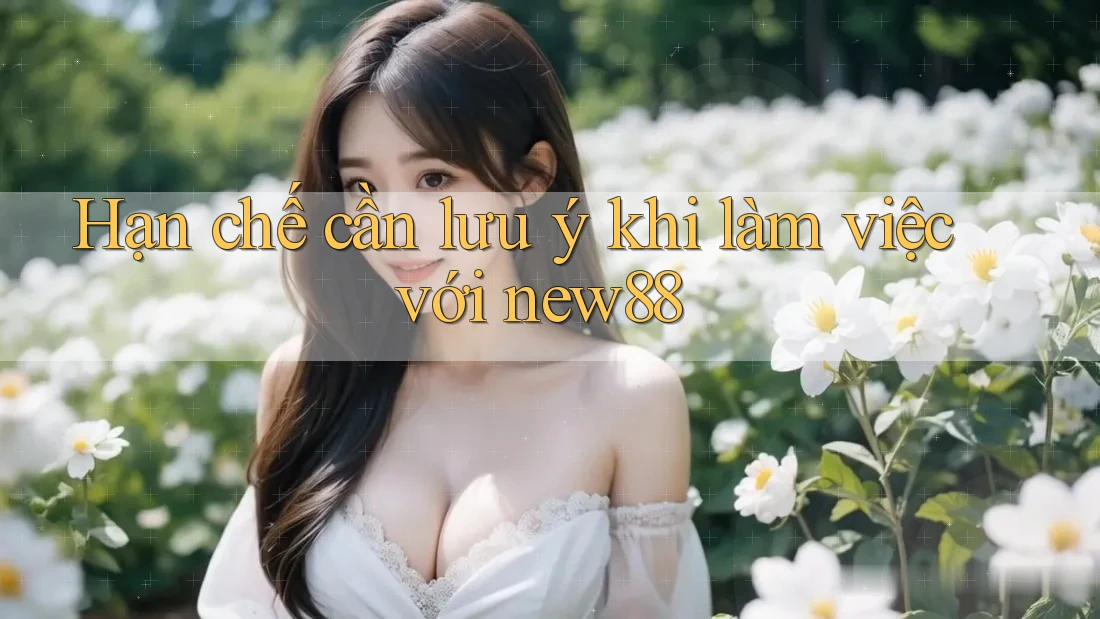 Hạn chế cần lưu ý khi làm việc với new88 Hạn chế cần lưu ý khi làm việc với new88
