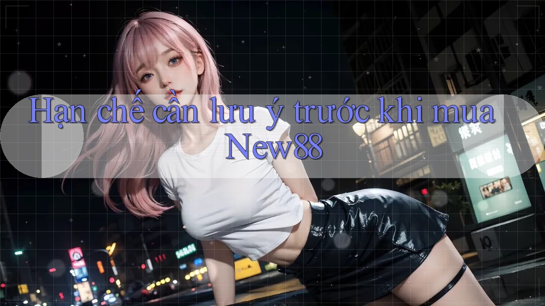 Hạn chế cần lưu ý trước khi mua New88