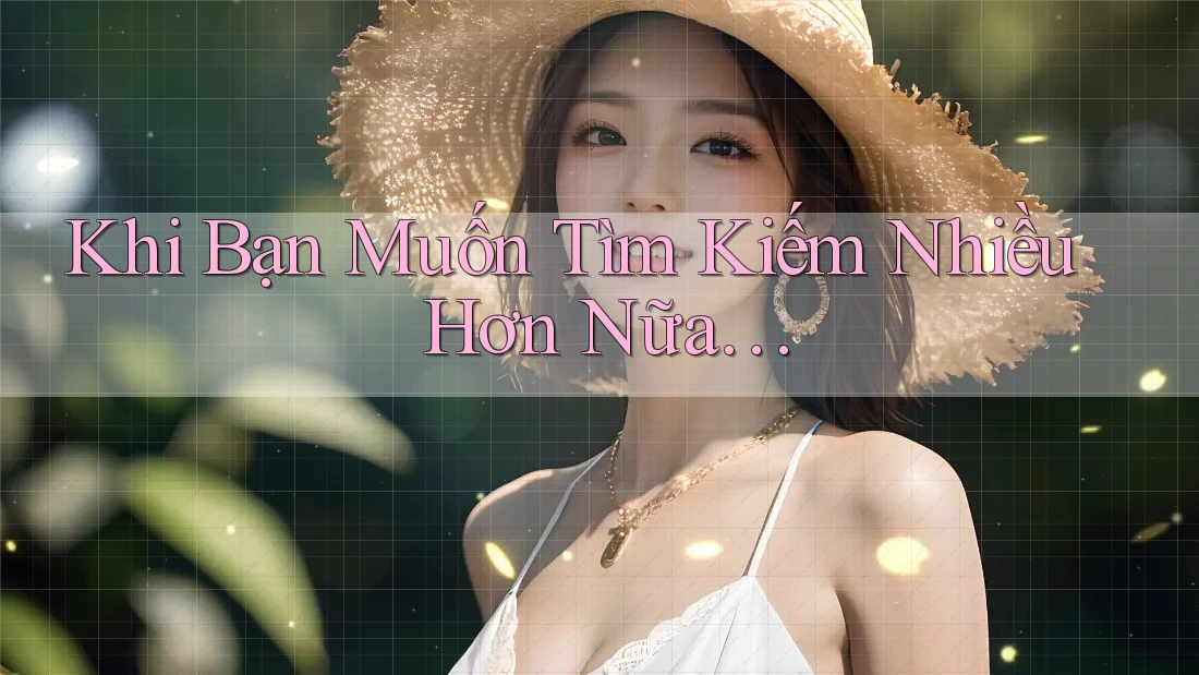 Khi Bạn Muốn Tìm Kiếm Nhiều Hơn Nữa… Khi Bạn Muốn Tìm Kiếm Nhiều Hơn Nữa…