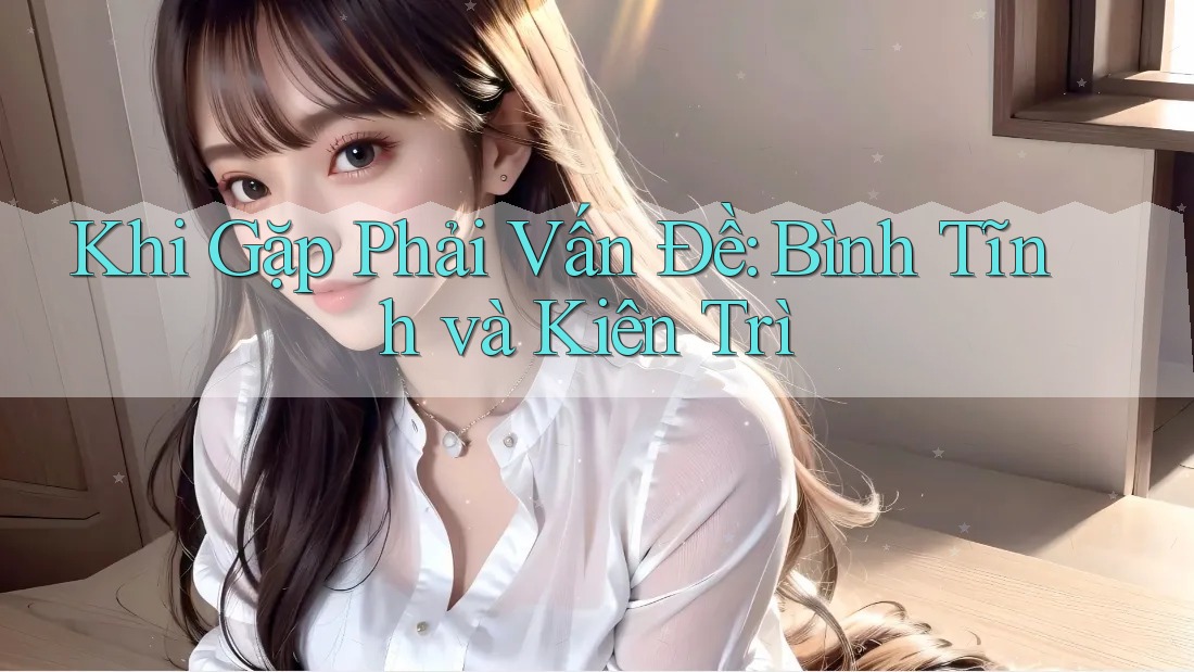 Khi Gặp Phải Vấn Đề: Bình Tĩnh và Kiên Trì
