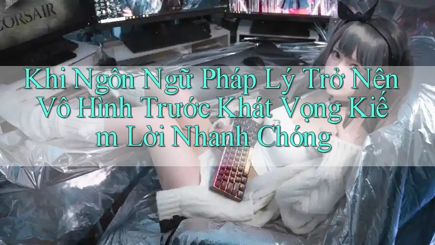 Khi Ngôn Ngữ Pháp Lý Trở Nên Vô Hình Trước Khát Vọng Kiếm Lời Nhanh Chóng Khi Ngôn Ngữ Pháp Lý Trở Nên Vô Hình Trước Khát Vọng Kiếm Lời Nhanh Chóng
