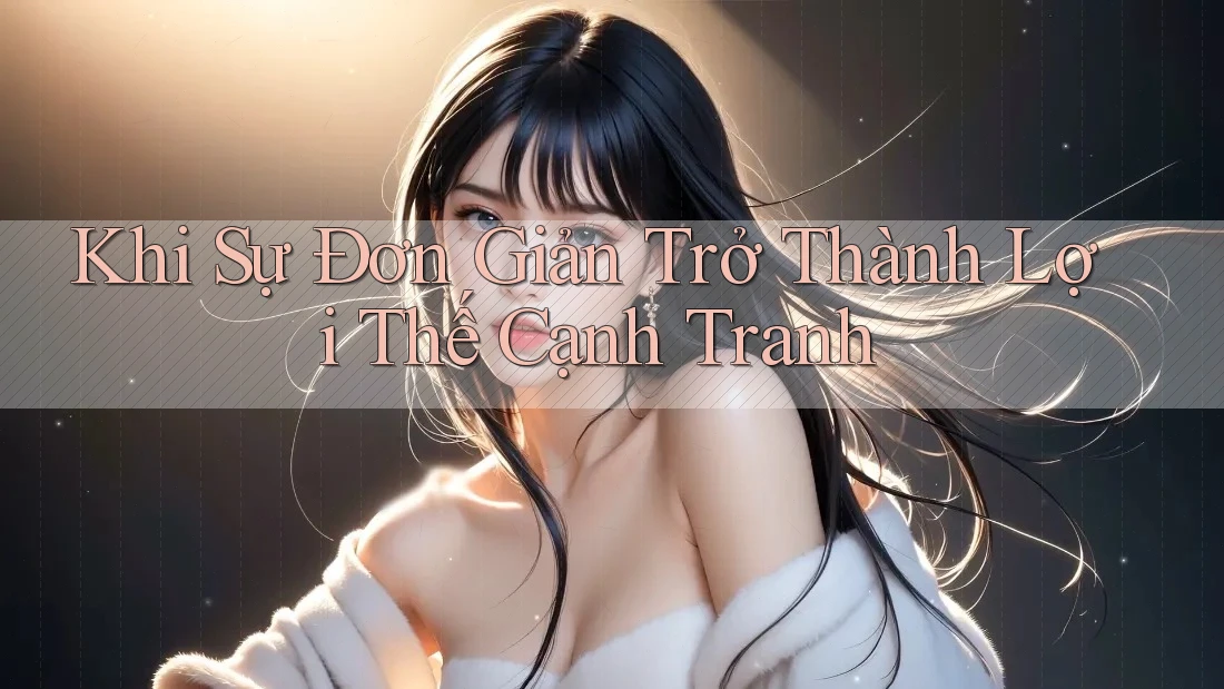 Khi Sự Đơn Giản Trở Thành Lợi Thế Cạnh Tranh Khi Sự Đơn Giản Trở Thành Lợi Thế Cạnh Tranh