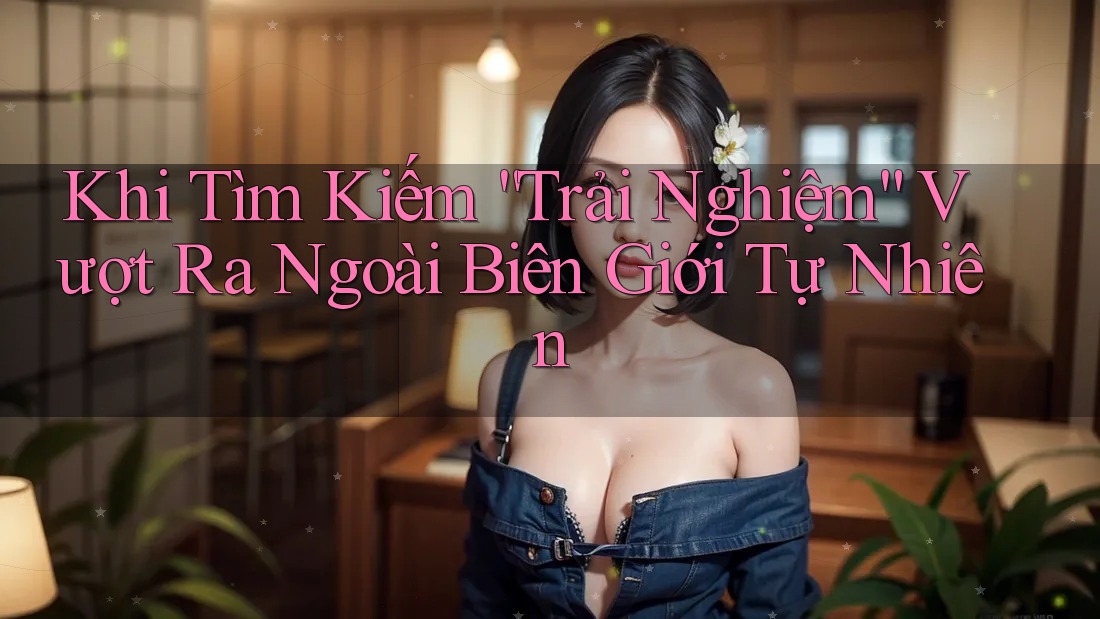 Khi Tìm Kiếm “Trải Nghiệm” Vượt Ra Ngoài Biên Giới Tự Nhiên Khi Tìm Kiếm “Trải Nghiệm” Vượt Ra Ngoài Biên Giới Tự Nhiên