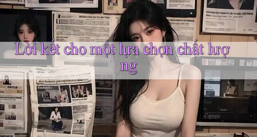 Lời kết cho một lựa chọn chất lượng Lời kết cho một lựa chọn chất lượng