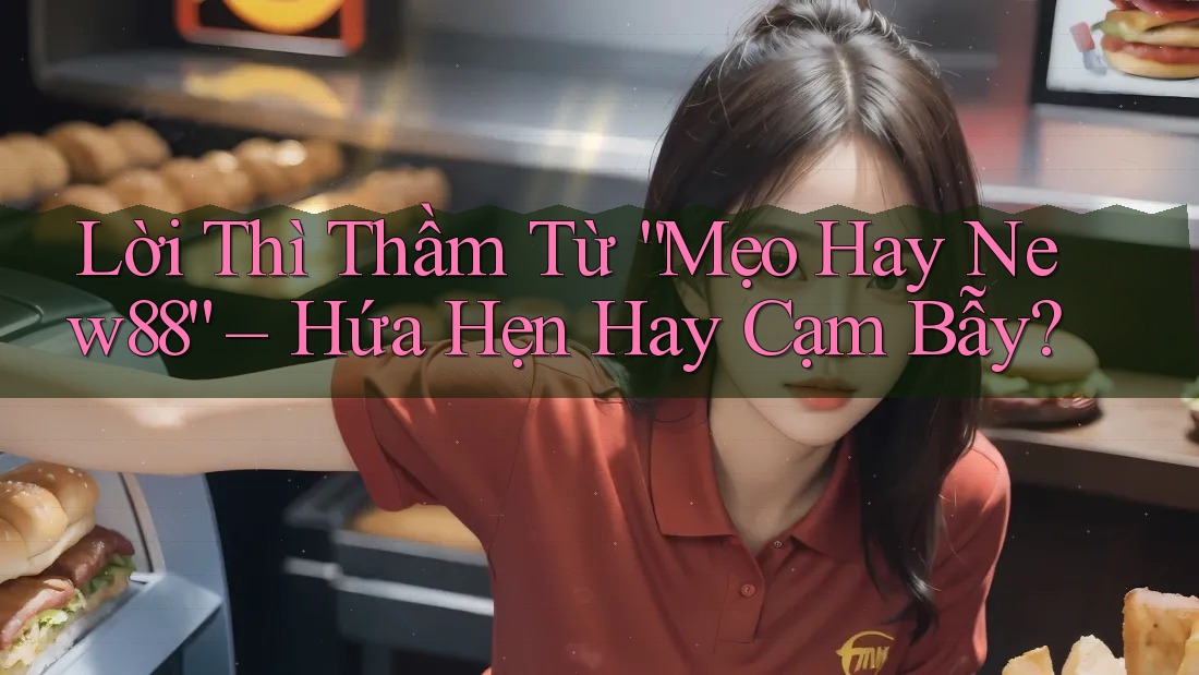 Lời Thì Thầm Từ “Mẹo Hay New88” – Hứa Hẹn Hay Cạm Bẫy? Lời Thì Thầm Từ “Mẹo Hay New88” – Hứa Hẹn Hay Cạm Bẫy?