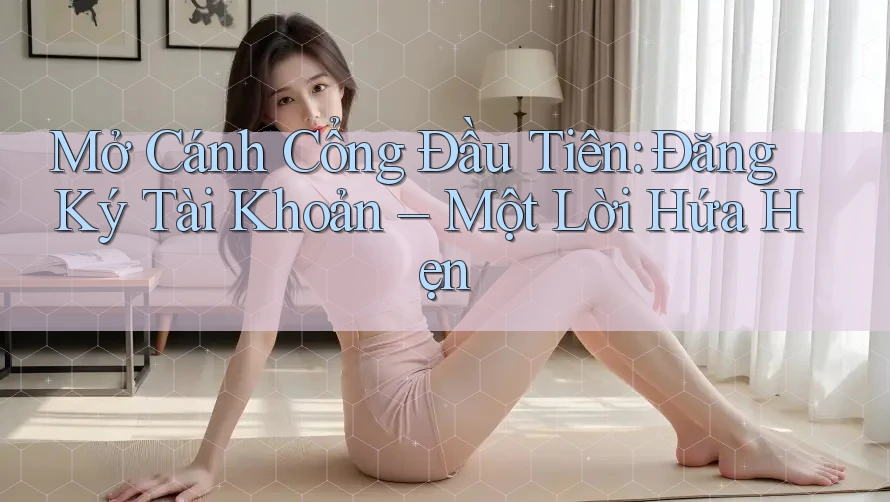 Mở Cánh Cổng Đầu Tiên: Đăng Ký Tài Khoản – Một Lời Hứa Hẹn