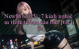 New88 (2025) 7 kinh nghiệm thực tế bạn cần biết tài liệu