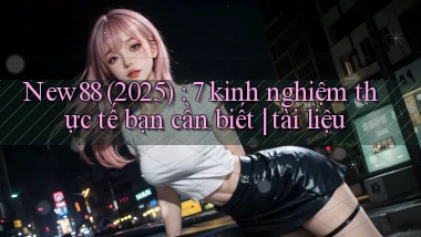 New88 (2025) 7 kinh nghiệm thực tế bạn cần biết tài liệu