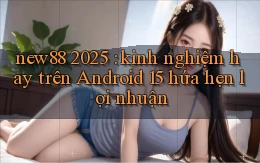 new88 2025 kinh nghiệm hay trên Android 15 hứa hẹn lợi nhuận