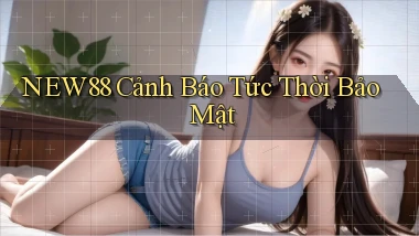 new88  cảnh báo tức thời bảo mật