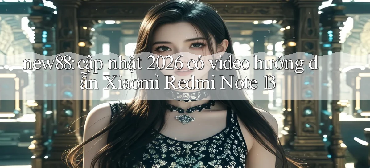 new88 cập nhật 2026 có video hướng dẫn Xiaomi Redmi Note 13