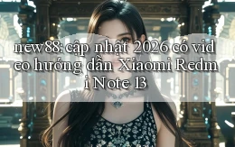 new88 cập nhật 2026 có video hướng dẫn Xiaomi Redmi Note 13