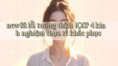 new88 lỗi tương thích iOS 4 kinh nghiệm thực tế khắc phục