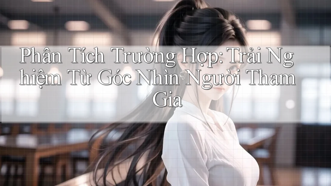 Phân Tích Trường Hợp: Trải Nghiệm Từ Góc Nhìn Người Tham Gia Phân Tích Trường Hợp: Trải Nghiệm Từ Góc Nhìn Người Tham Gia