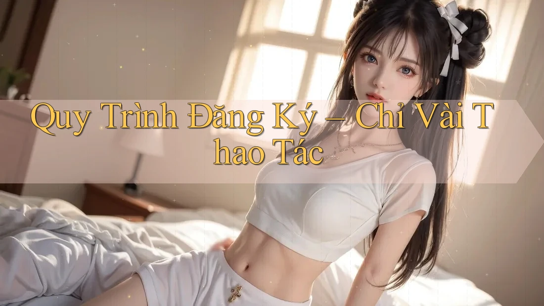 Quy Trình Đăng Ký – Chỉ Vài Thao Tác Quy Trình Đăng Ký – Chỉ Vài Thao Tác