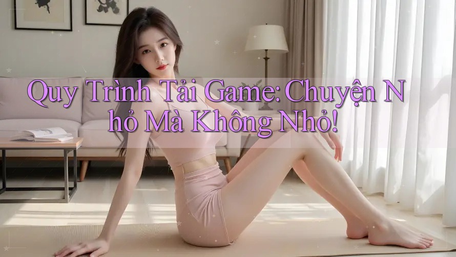 Quy Trình Tải Game: Chuyện Nhỏ Mà Không Nhỏ! Quy Trình Tải Game: Chuyện Nhỏ Mà Không Nhỏ!
