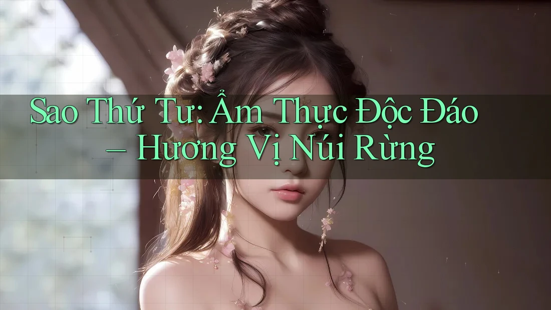 Sao Thứ Tư: Ẩm Thực Độc Đáo – Hương Vị Núi Rừng Sao Thứ Tư: Ẩm Thực Độc Đáo – Hương Vị Núi Rừng