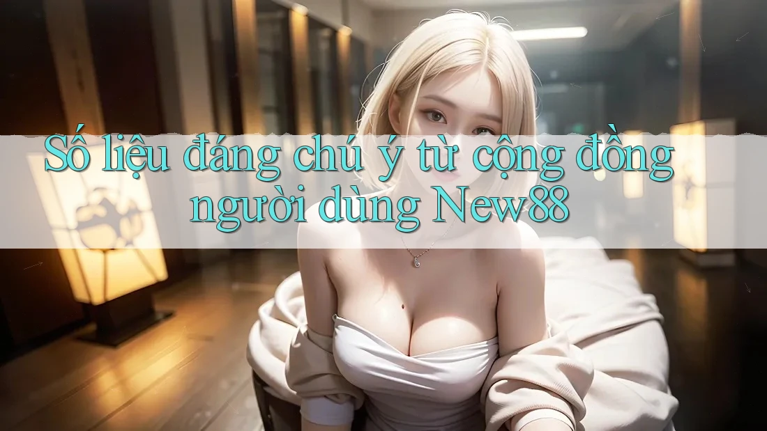 Số liệu đáng chú ý từ cộng đồng người dùng New88 Số liệu đáng chú ý từ cộng đồng người dùng New88