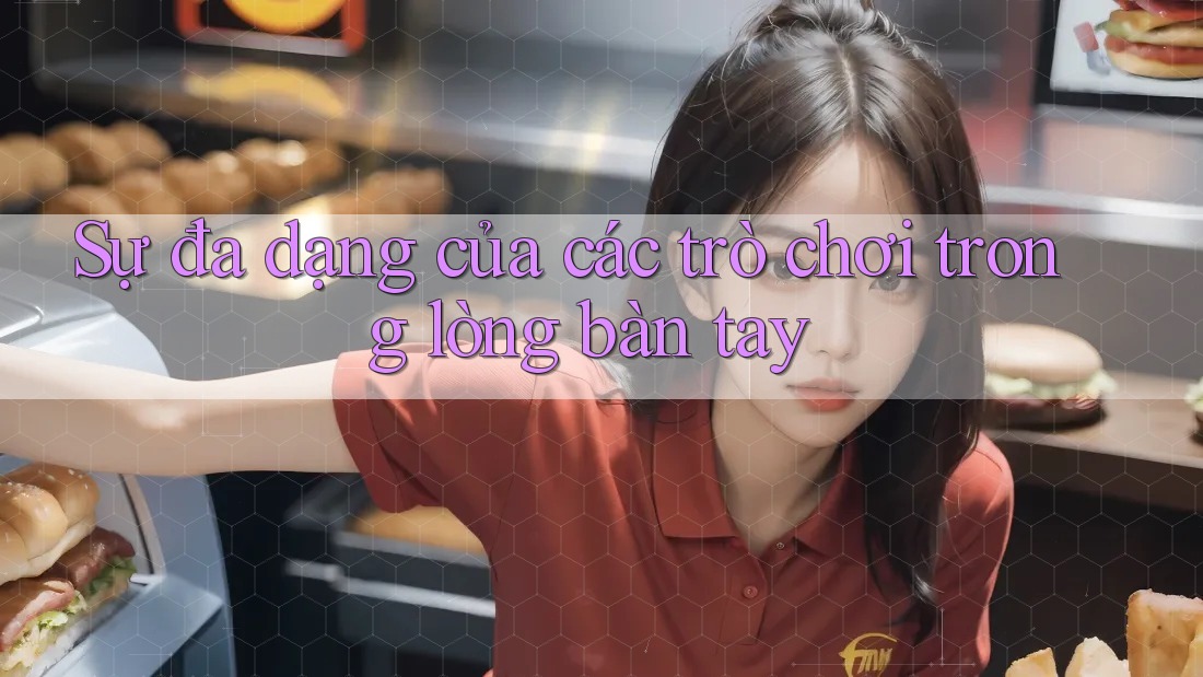 Sự đa dạng của các trò chơi trong lòng bàn tay