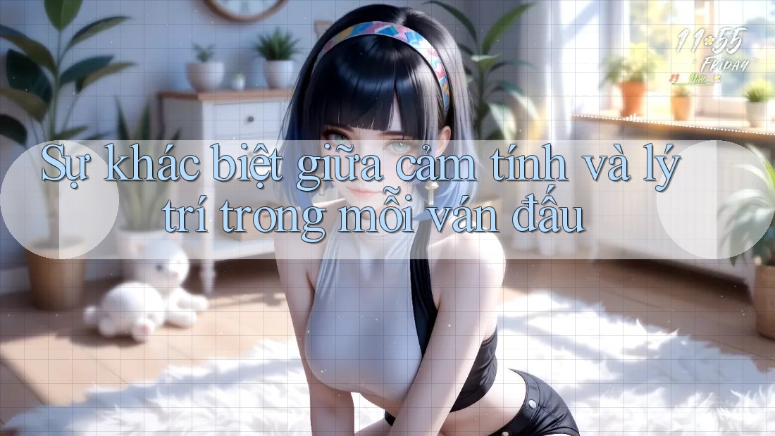 Sự khác biệt giữa cảm tính và lý trí trong mỗi ván đấu Sự khác biệt giữa cảm tính và lý trí trong mỗi ván đấu