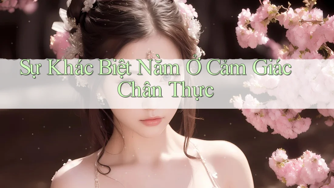 Sự khác biệt nằm ở cảm giác chân thực