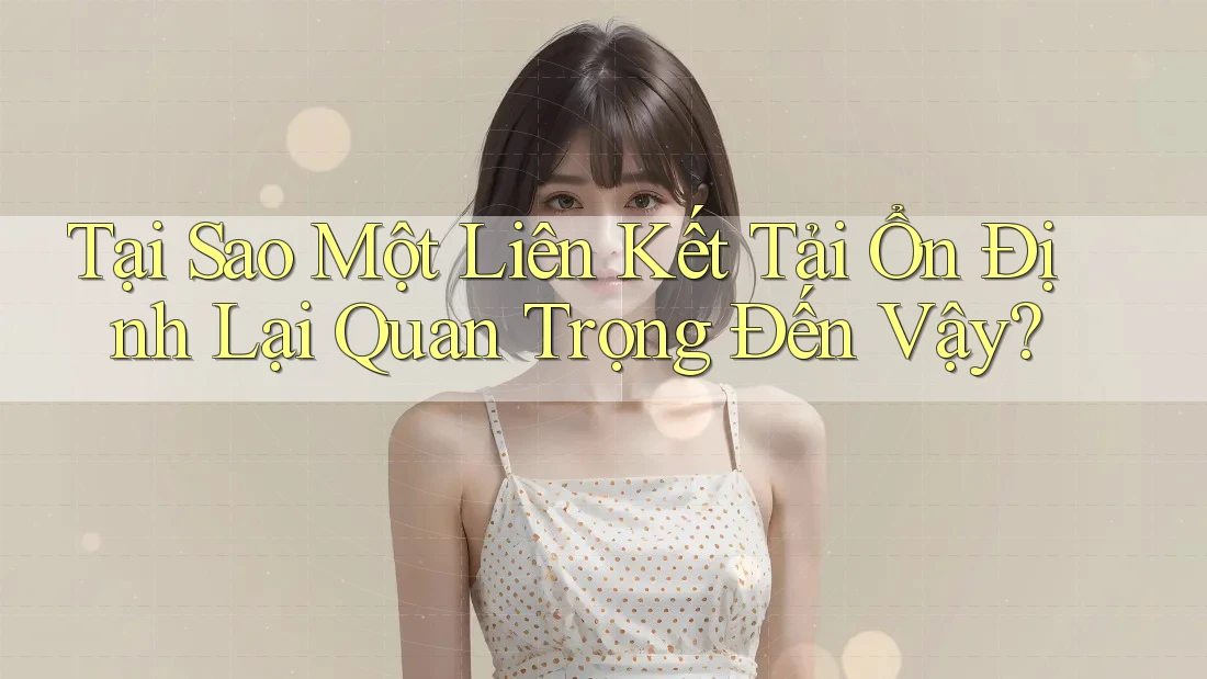 Tại Sao Một Liên Kết Tải Ổn Định Lại Quan Trọng Đến Vậy? Tại Sao Một Liên Kết Tải Ổn Định Lại Quan Trọng Đến Vậy?